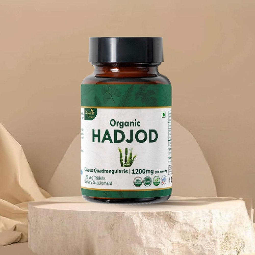 Organic Spree Hadjod - Cissus 120 Tablets - Supports Bone and joint health l 60 Days Supply l Organic Certified