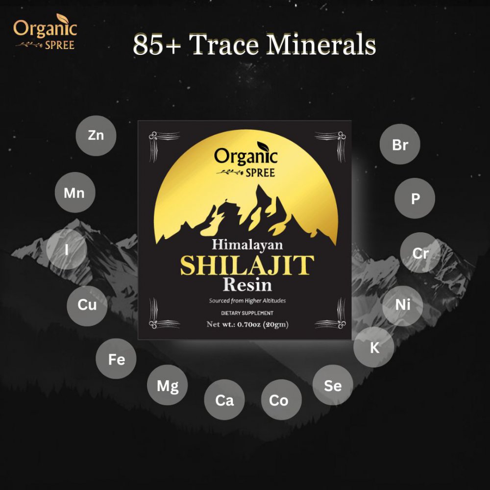 Pure Himalayan Shilajit Resin 20gm (0.70oz) Pure Himalayan Resin with 85plus Trace Minerals, Fulvic Acid, Supports Energy, Recovery, Immune Function, and Overall Health